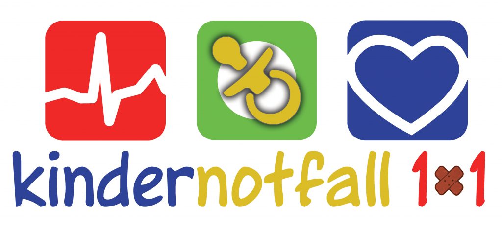 Logo Kindernotfall 1x1 Kindernotfalltraining